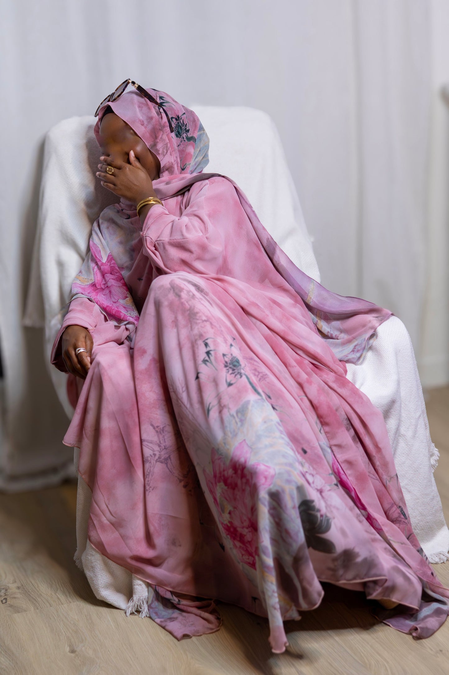 Robe Laurier-Rose