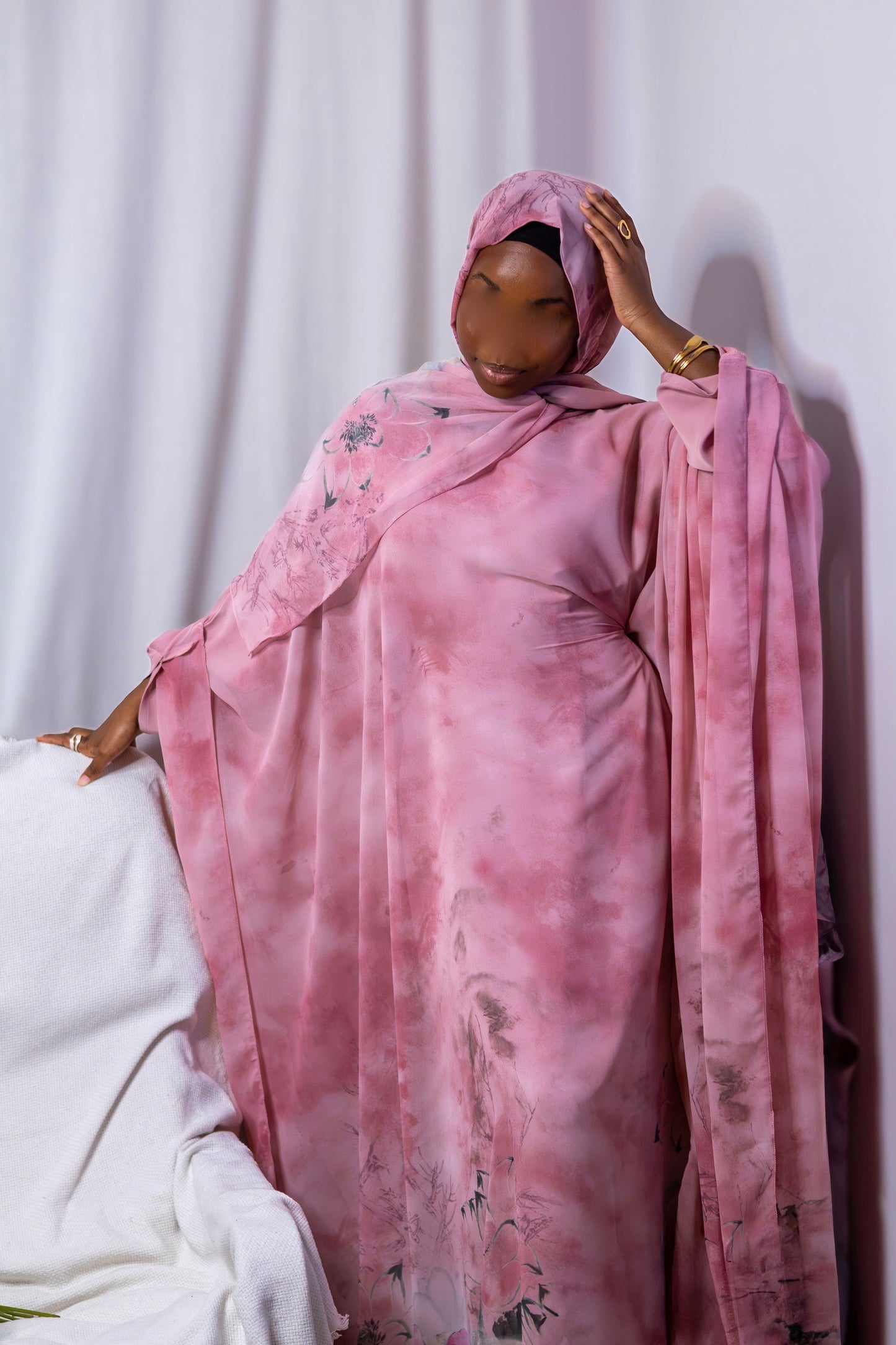 Robe Laurier-Rose