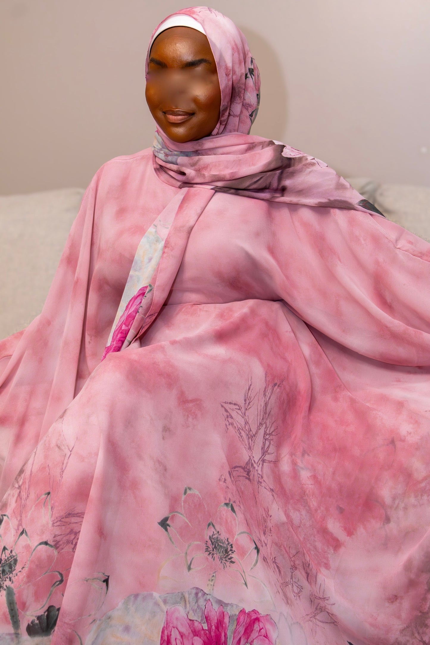 Robe Laurier-Rose